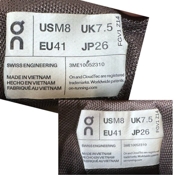 On Running Cloudhorizon Supportive Waterproof Trail Hiking Shoe Men 8 EU 41 - Picture 12 of 15